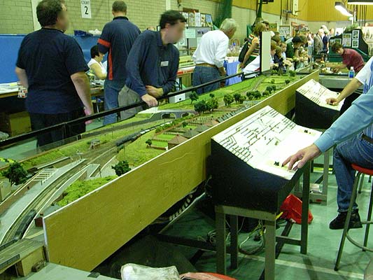 Visiting a model railway exhibition