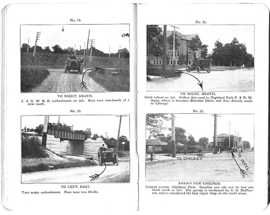 American Road Maps 1905