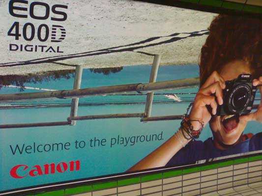 Canon advert