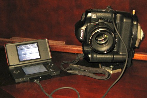 DSLR + Nintendo DS